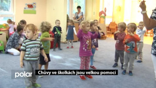 Chůvy ve školkách jsou velkou pomocí 