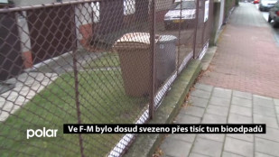 Ve F-M bylo dosud svezeno přes tisíc tun bioodpadů