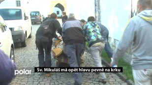 Sv. Mikuláš má opět hlavu pevně na krku