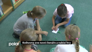 Knihovna zve nové čtenáře a nabízí hry