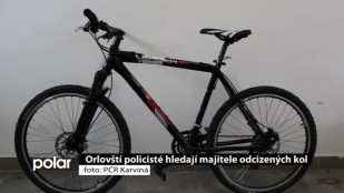 Orlovští policisté hledají majitele odcizených kol