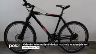 Orlovští kriminalisté hledají majitele kradených kol