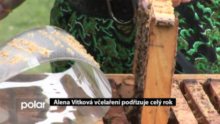 Alena Vítková včelaření podřizuje celý rok