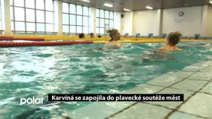 Karviná se zapojila do plavecké soutěže měst