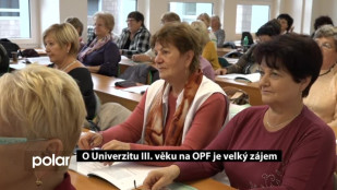 O Univerzitu III.věku na OPF stoupá zájem