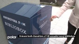 Vrácení knih čtenářům z F-M usnadní nový bibliobox