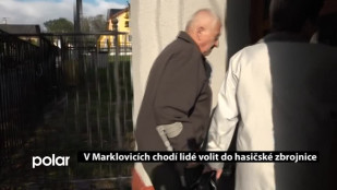 V Marklovicích se volí na stanici dobrovolných hasičů