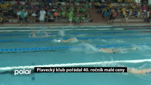 Plavecký klub pořádal 40. ročník malé ceny