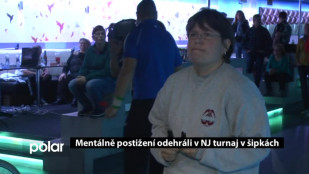 Mentálně postižení odehráli v NJ turnaj v šipkách