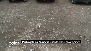 Parkoviště na Zámecké ulici dostane nový povrch