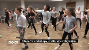 O taneční workshopy je v Karviné velký zájem