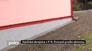 Hasičská zbrojnice v P. N. Dvorech prošla obnovou