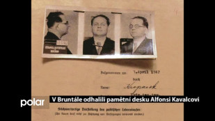 V Bruntále odhalili pamětní desku Alfonsi Kavalcovi