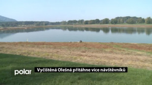 Vyčištěná Olešná přitáhne více návštěvníků