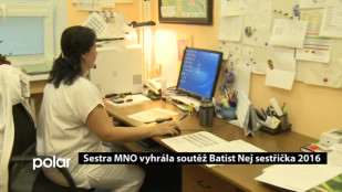 Sestra MNO vyhrála soutěž Batist Nej sestřička 2016