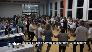 Řekové oslavili v Karviné svůj národní svátek