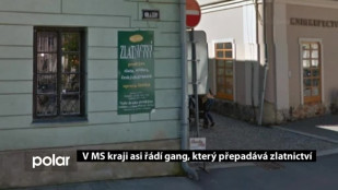 V MS kraji asi řádí gang, který přepadává zlatnictví