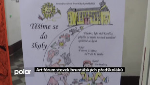 Art fórum stovek bruntálských předškoláků