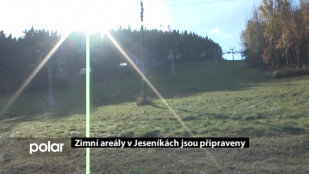 Ski areály v Jeseníkách jsou připraveny