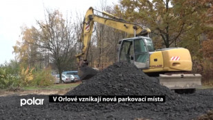 V Orlové vznikají nová parkovací místa