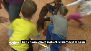 Děti v havířovských školkách se učí chovat ke psům