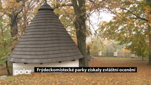 Frýdeckomístecké parky získaly zvláštní ocenění