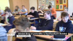 Užívání drog se potvrdilo i u havířovských školáků