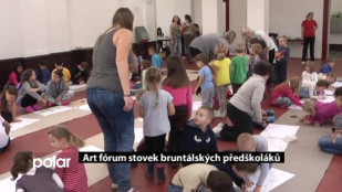 Art fórum stovek bruntálských předškoláků