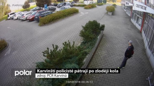 Karvinští policisté pátrají po zloději kola