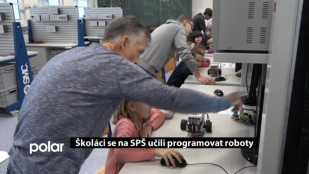 Karvinští školáci programovali na SPŠ roboty