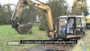 V Lískovci dojde k opravě vodovodu a silnice