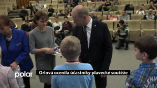 Orlová ocenila účastníky plavecké soutěže