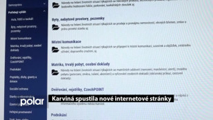 Karviná spustila nové webové stránky