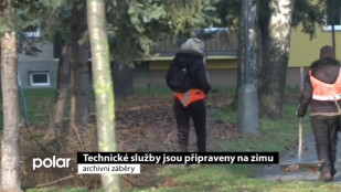 Technické služby jsou připraveny na zimu