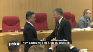 Noví zastupitelé Moravskoslezského kraje skládali slib