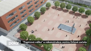 “Papírová válka” u rekonstrukce centra v Orlové začala