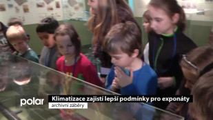 Klimatizace zajistí lepší podmínky pro exponáty