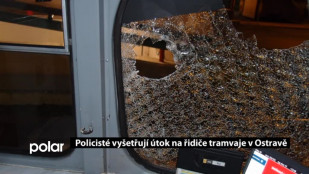 Policisté vyšetřují útok na řidiče tramvaje v Ostravě