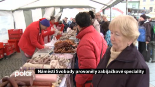 Náměstí Svobody provoněly zabijačkové speciality