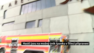 Hasiči jsou na možný únik čpavku v Třinci připraveni