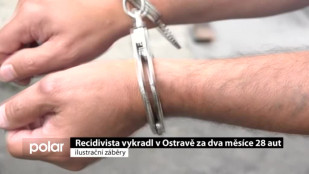 Mladík vykradl v Ostravě 30 aut za dva měsíce