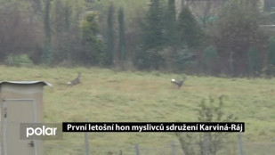 První letošní hon karvinských myslivců