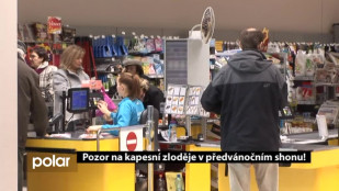 ​Pozor na kapesní zloděje v předvánočním shonu!