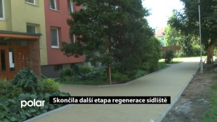 Skončila další etapa regenerace sídliště