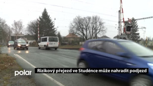 Rizikový přejezd ve Studénce může nahradit podjezd