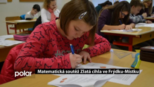 Matematická soutěž Zlatá cihla ve Frýdku-Místku