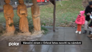 Vánoční strom v Orlové letos nesvítí na náměstí