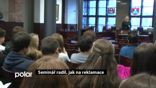 Seminář radil, jak na reklamace