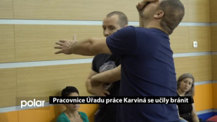 Pracovnice Úřadu práce Karviná se učily bránit