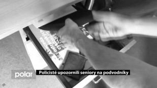 Policisté upozornili seniory na podvodníky